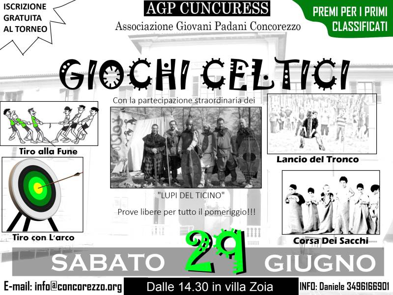AGP volantino giochi celtici 2013